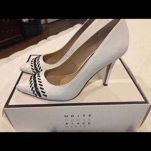White Pumps WHBM